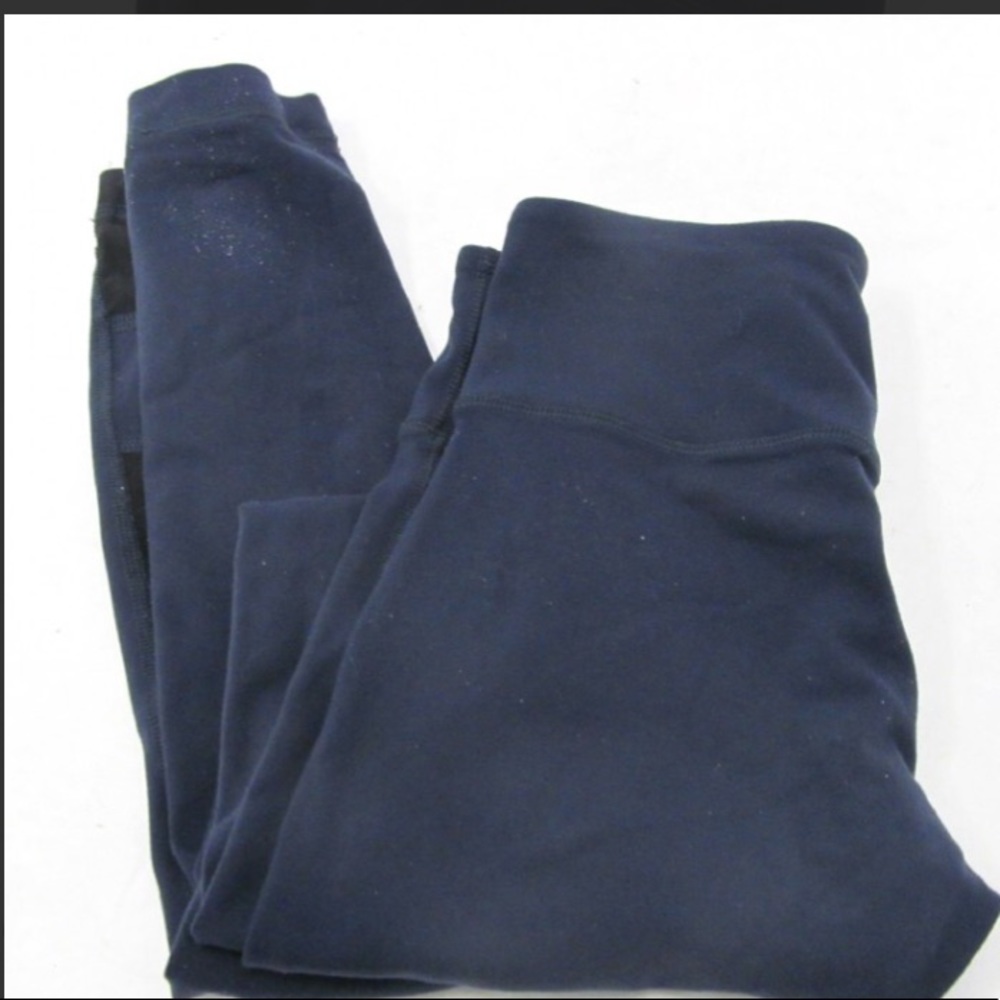 Lululemon Ahletica Blue Sheer Workout Pants